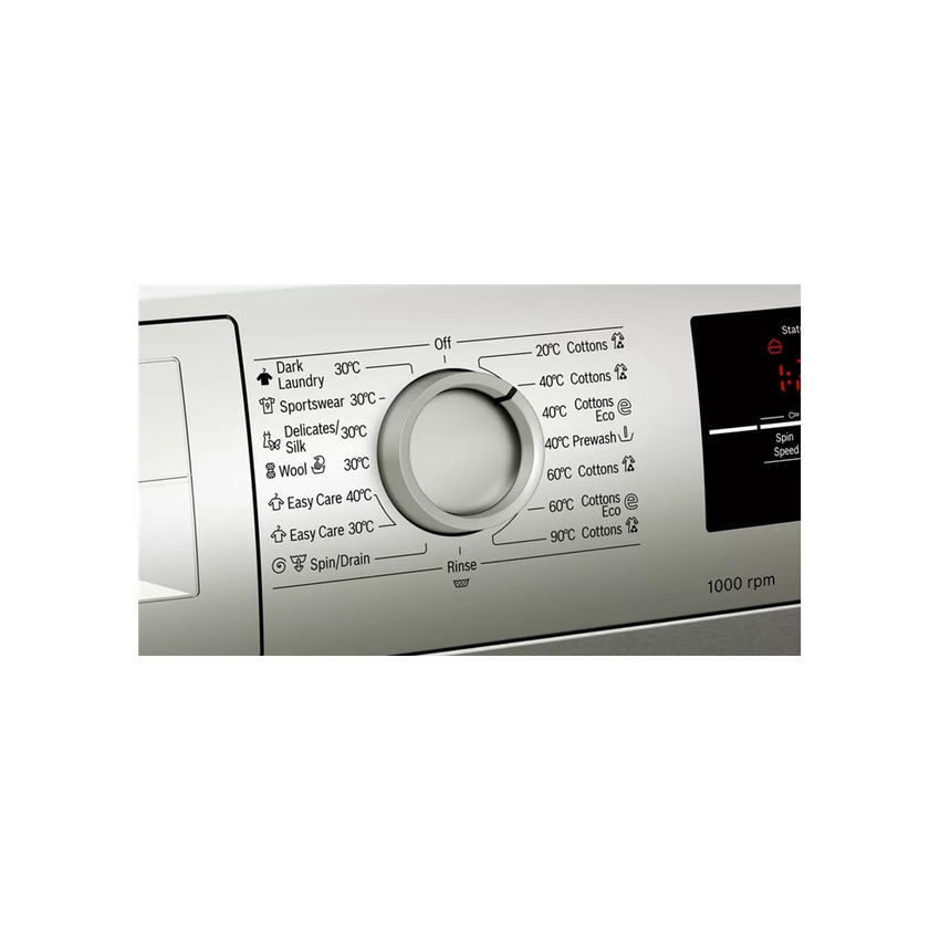 Bosch Serie | 2 Frontloader Washing Machine - Silver/Inox (Photo: 4)